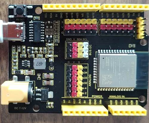 KEYES ESP32 Plus实物图
